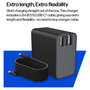 HP Cargador de pared GaN USB-C 100W Negro
