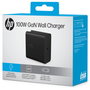 HP Cargador de pared GaN USB-C 100W Negro