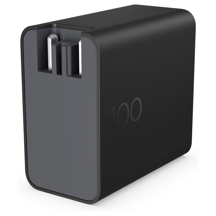 HP Cargador de pared GaN USB-C 100W Negro