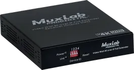 MUXLAB Receptor HDMI 4K sobre IP, 100m, Compatible con PoE, JPG 2000, Latencia 33ms