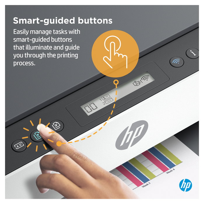HP Smart Tank 7005 Multifunción Inyección de Tinta Color A4 Gris/Blanco
