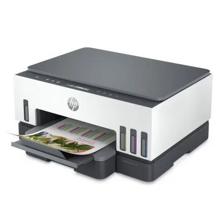 HP Smart Tank 7005 Multifunción Recargable Blanca - WiFi, Impresión Dúplex, Impresora, Escáner, Copiadora - Alta Capacidad, 28B54A