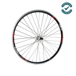 Gurpil Llanta doble pared 26" negra para V-Brake, 36 radios, trasera, cierre rápido 135mm