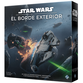 Fantasy Flight Games Star Wars: El Borde Exterior Juego de Mesa para 1-4 Jugadores