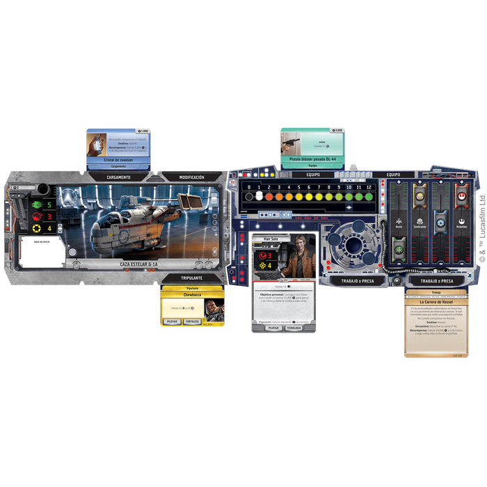 Fantasy Flight Games Star Wars: El Borde Exterior Juego de Mesa para 1-4 Jugadores