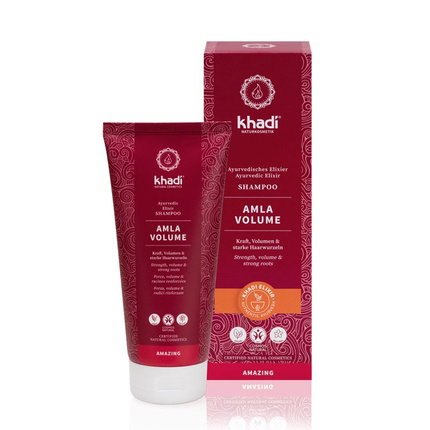 KHADI Champú Amla Volumen 200ml KHADI Champú Amla Volumen 200ml