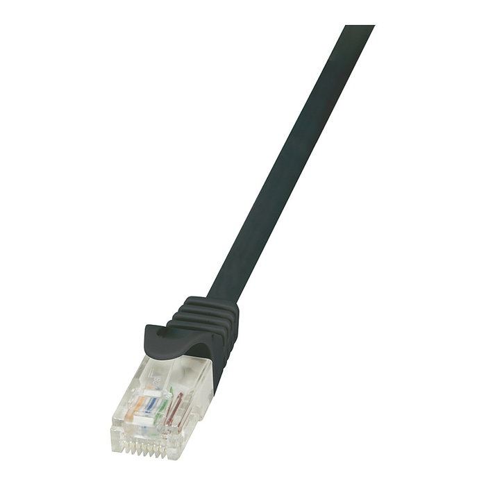 LogiLink Patch Cable Cat.5e U/UTP 0,25m negro LogiLink Patch Cable Cat.5e U/UTP 0,25m negro