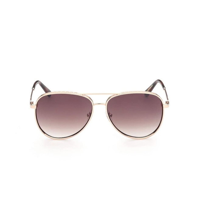 Guess GU5206-5932G Gafas de sol para hombre con montura dorada y cristal gris Guess GU5206-5932G Gafas de sol para hombre con montura dorada y cristal gris