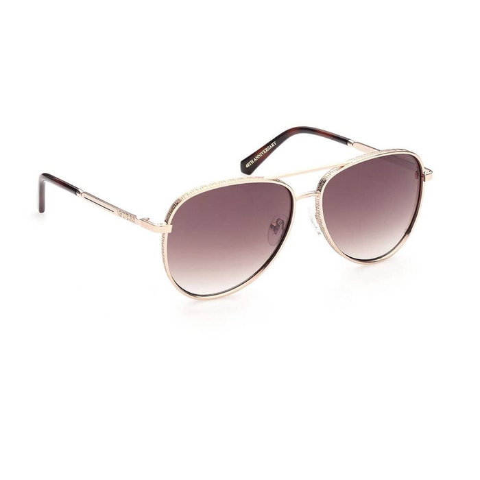 Guess GU5206-5932G Gafas de sol para hombre con montura dorada y cristal gris Guess GU5206-5932G Gafas de sol para hombre con montura dorada y cristal gris
