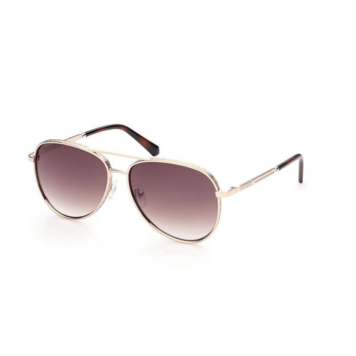 Guess GU5206-5932G Gafas de sol para hombre con montura dorada y cristal gris Guess GU5206-5932G Gafas de sol para hombre con montura dorada y cristal gris