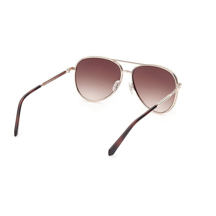 Guess GU5206-5932G Gafas de sol para hombre con montura dorada y cristal gris Guess GU5206-5932G Gafas de sol para hombre con montura dorada y cristal gris