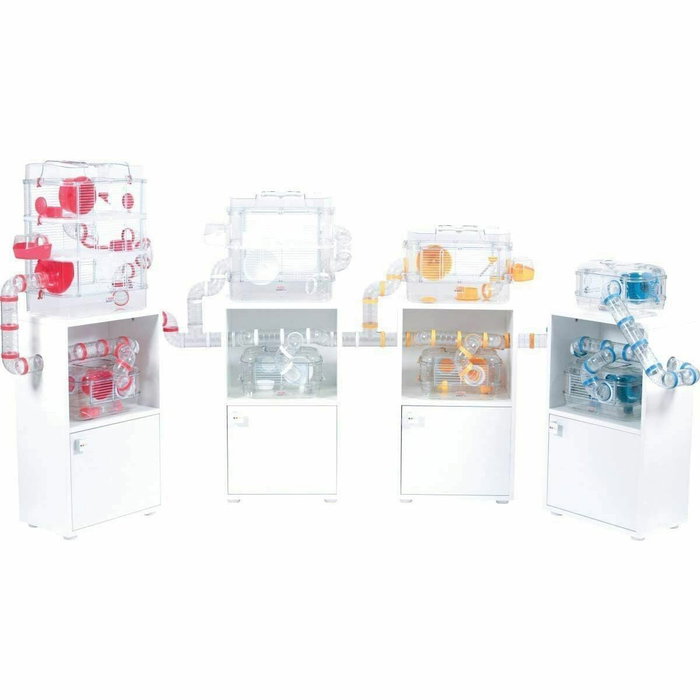 Zolux Jaula Rody3 trio de 3 niveles Blanco Zolux Jaula Rody3 trio de 3 niveles Blanco
