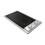 Candy Vitroceramic Hob Idea CH32XK 2 Foyers L 30cm Acero Inoxidable