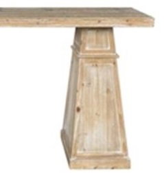 DKD Home Decor Consola Neoclasico Natural Madera y MDF 40 x 90.5 x 160 cm