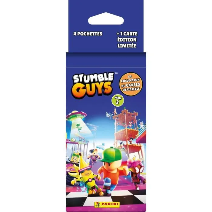 Panini Blíster Stumble Guys TC 2 - 4 bolsas - PAN8051708023268