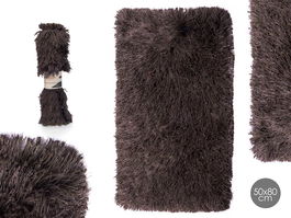 Giftdecor Alfombra Gris Oscuro 50 x 80 cm (Set de 6)