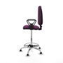 PIQUERAS Y CRESPO Taburete Aýna Morado con Mecanismo de Contacto Permanente