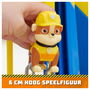 Spin Master Rubble & Crew Baupfoten Hof - Juego de Construcción con Grúa, Excavadora, Figura Rubble y Kinetic Sand - Juguete Patrulla Canina para Niños 3+ Años, Multicolor, 6067494