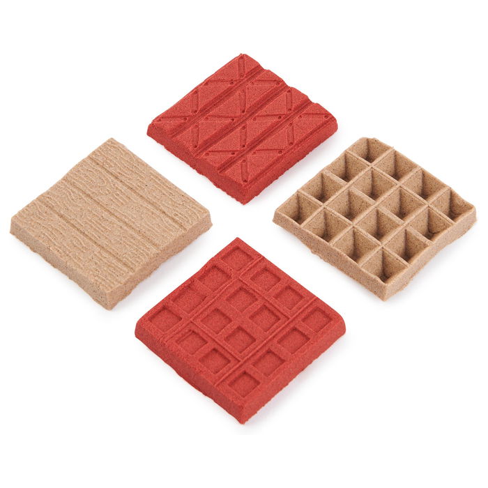 Spin Master Rubble & Crew Baupfoten Hof - Juego de Construcción con Grúa, Excavadora, Figura Rubble y Kinetic Sand - Juguete Patrulla Canina para Niños 3+ Años, Multicolor, 6067494