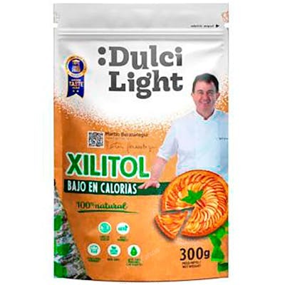 DULCILIGHT Xilitol Abedul 300Gr Bajo en Calorías Apto para Diabéticos Vegano Keto Friendly DULCILIGHT Xilitol Abedul 300Gr Bajo en Calorías Apto para Diabéticos Vegano Keto Friendly