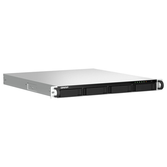 QNAP TS-464U-RP NAS Server Rack 1U 4 bahías Intel Celeron N5095 Quad-Core 8GB DDR4 RAM 2x2500Mbit LAN