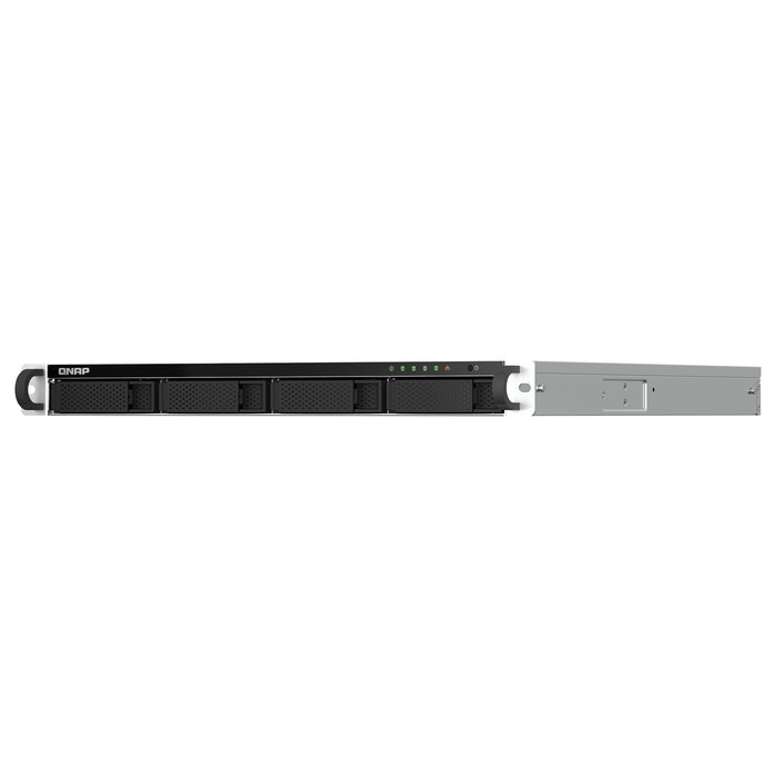 QNAP TS-464U-RP NAS Server Rack 1U 4 bahías Intel Celeron N5095 Quad-Core 8GB DDR4 RAM 2x2500Mbit LAN