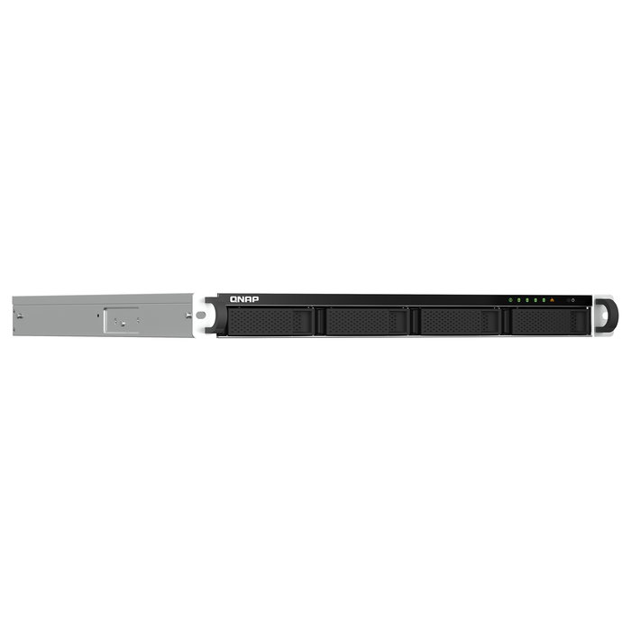 QNAP TS-464U-RP NAS Server Rack 1U 4 bahías Intel Celeron N5095 Quad-Core 8GB DDR4 RAM 2x2500Mbit LAN