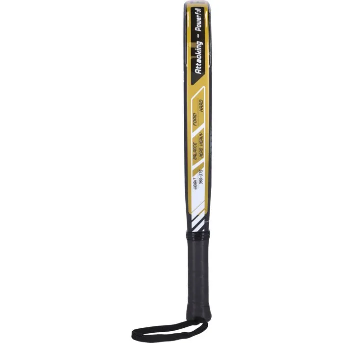 FZ FORZA Brace Power Pala de pádel Grafito tejido 18K Semirrugosa Espuma EVA dura Diamante Negra