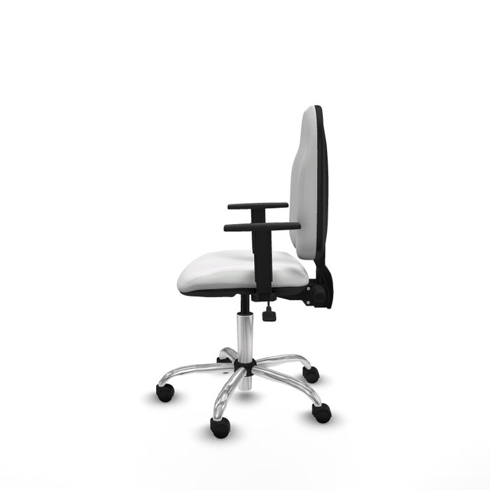 PIQUERAS Y CRESPO Silla de oficina Algarra con mecanismo Asincro en Blanco PIQUERAS Y CRESPO Silla de oficina Algarra con mecanismo Asincro en Blanco