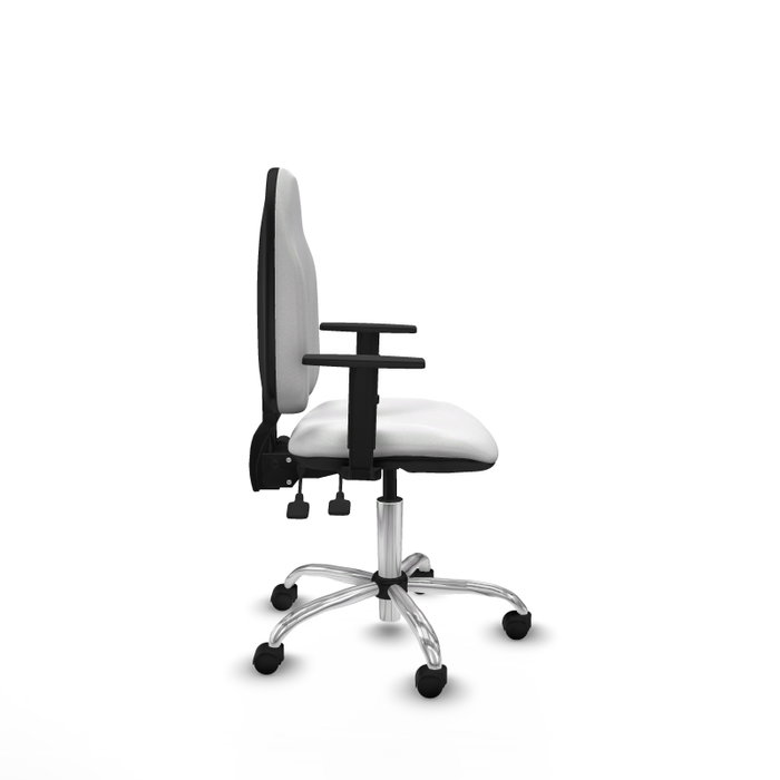 PIQUERAS Y CRESPO Silla de oficina Algarra con mecanismo Asincro en Blanco PIQUERAS Y CRESPO Silla de oficina Algarra con mecanismo Asincro en Blanco