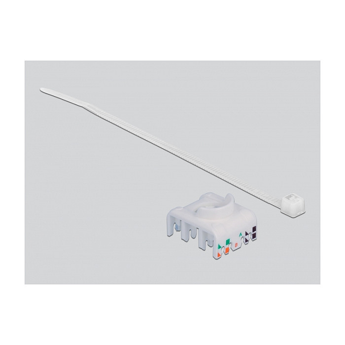 DeLOCK Adaptador de carril DIN con módulo Keystone RJ45 hembra Cat.6A LSA, Gris, metal/plástico, 1 pieza DeLOCK Adaptador de carril DIN con módulo Keystone RJ45 hembra Cat.6A LSA, Gris, metal/plástico, 1 pieza