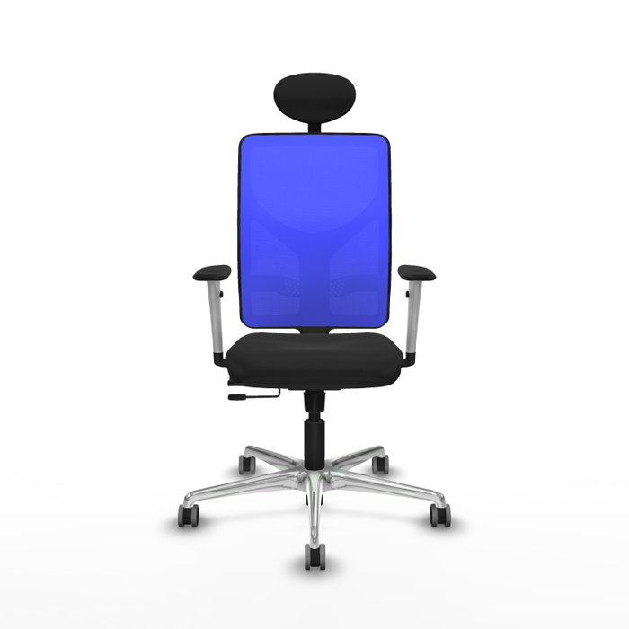 PIQUERAS Y CRESPO Silla de oficina Motilla con mecanismo Sincro/Traslack, Azul y Negro PIQUERAS Y CRESPO Silla de oficina Motilla con mecanismo Sincro/Traslack, Azul y Negro