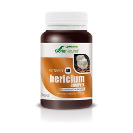 Soria Natural Melena de León (Hericium Complex) 60 tabletas 1000mg - Vitamina C y Selenio