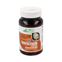 MGDOSE Hericium Complex 60 Comp. Complemento alimenticio con Melena de León y Reishi, Vitamina C y Selenio para el sistema inmunitario y protección celular