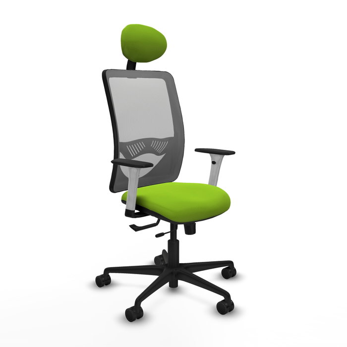 PIQUERAS Y CRESPO Silla de oficina Zulema Pistacho y Gris PIQUERAS Y CRESPO Silla de oficina Zulema Pistacho y Gris