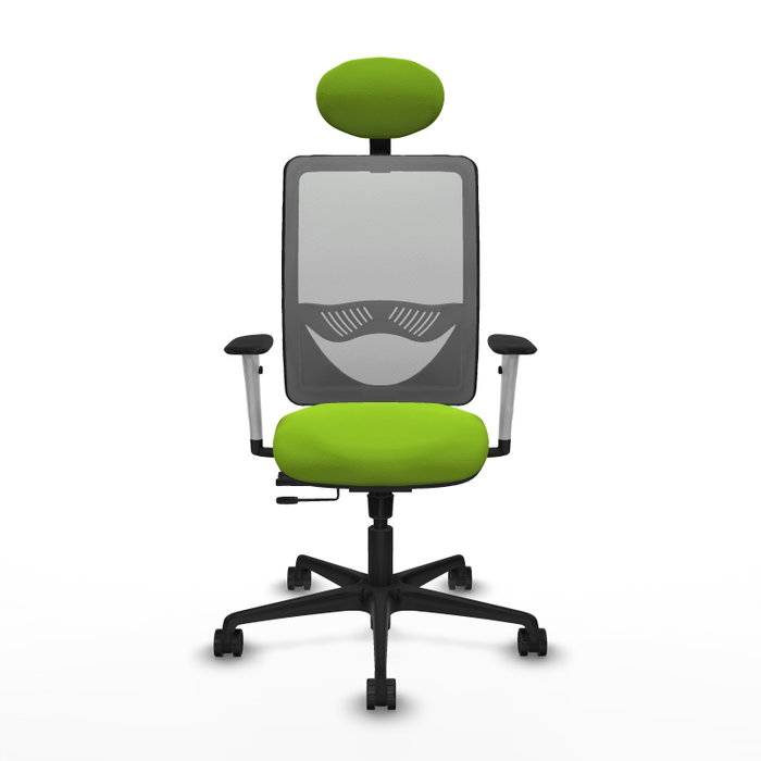 PIQUERAS Y CRESPO Silla de oficina Zulema Pistacho y Gris PIQUERAS Y CRESPO Silla de oficina Zulema Pistacho y Gris