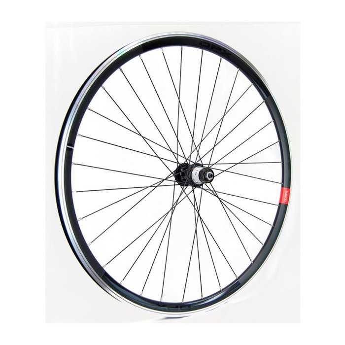 Gurpil Rueda Trasera Carretera 28 Pulgadas Llanta New DPX Negro 32 Rados Buje Shimano 11V 130mm V-Brake Gurpil Rueda Trasera Carretera 28 Pulgadas Llanta New DPX Negro 32 Rados Buje Shimano 11V 130mm V-Brake