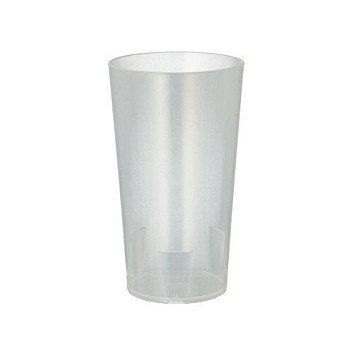 STARPAK Vasos Reutilizables PAPSTAR Mehrweg-Trinkbecher 0,2 l Transparentes, 6,5 cm STARPAK Vasos Reutilizables PAPSTAR Mehrweg-Trinkbecher 0,2 l Transparentes, 6,5 cm