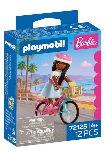 PLAYMOBIL Barbie Brooklyn con bicicleta PLAYMOBIL Barbie Brooklyn con bicicleta