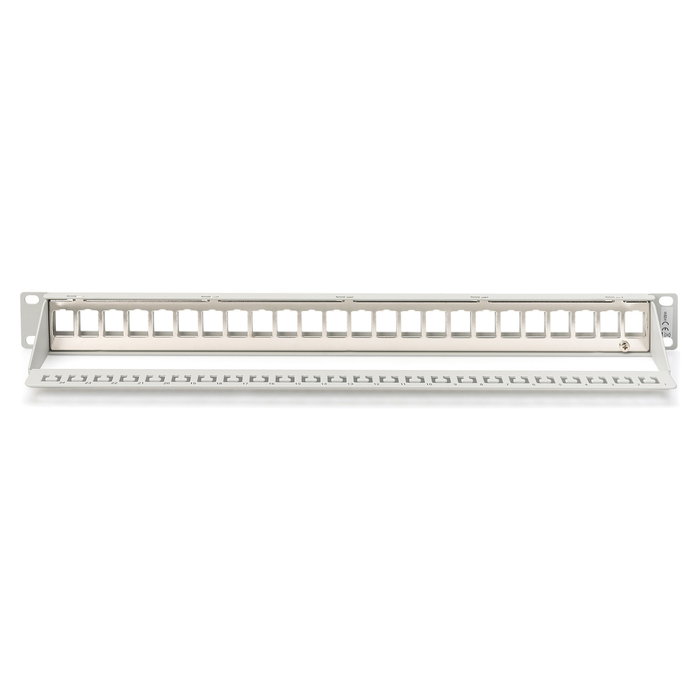 Digitus Patchpanel 1HE 24-Port Modular Patchpanel Gris 483x565x1.5mm