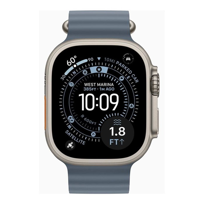 Apple Watch Ultra 3 GPS/Cellular 49mm Titanio Natural/Correa Ocean Azul Naútico