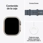 Apple Watch Ultra 3 GPS/Cellular 49mm Titanio Natural/Correa Ocean Azul Naútico