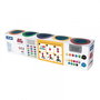 Pasta Modelar Milan Soft Dough Glitter Caja De 5 (Botes De 142 Gr.)