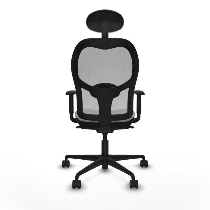 PIQUERAS Y CRESPO Silla de oficina Jorquera Blanco/Gris