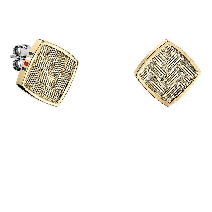 Tommy Hilfiger Pendientes de Acero Inoxidable Dorados Tommy Hilfiger Pendientes de Acero Inoxidable Dorados