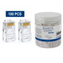 EWENT Conector Modular RJ45 Cat6 U/UTP para Cable de Red - 100 unidades