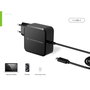 Conceptronic Cargador de pared OZUL05BE 100W GaN USB-C