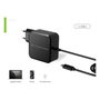 Conceptronic OZUL05BE Cargador GaN 100W USB-C con cable integrado