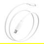 4smarts Cable USB-C a USB-C Silikon High Flex 60W 1.5m Blanco 468761