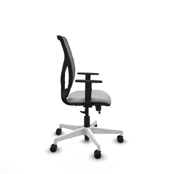 PIQUERAS Y CRESPO Silla de oficina Motilla Gris con mecanismo Sincro/Traslack PIQUERAS Y CRESPO Silla de oficina Motilla Gris con mecanismo Sincro/Traslack